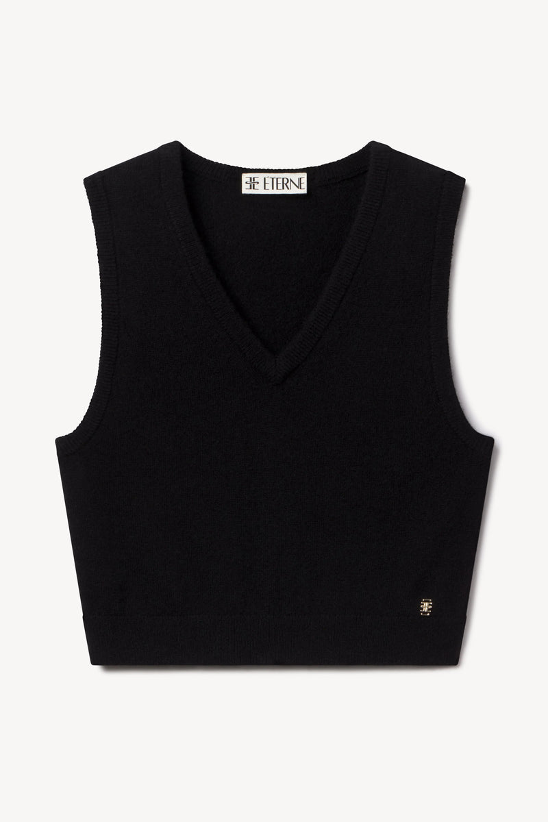 Eterne - Lenny Cashmere Vest - Black