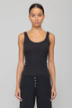 LAURA SCOOP NECK TANK