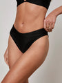 L'agence - Gianna Brazilian Bikini Bottom - Black