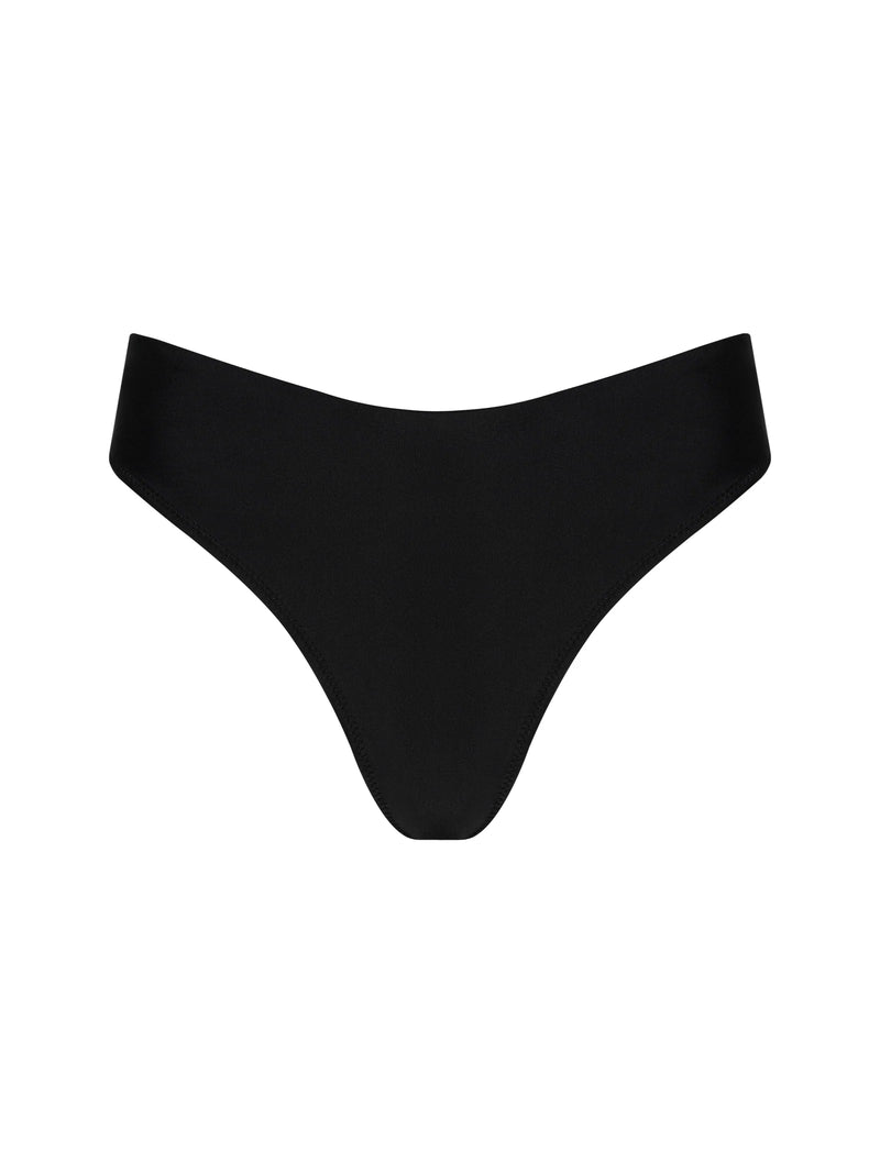 L'agence - Gianna Brazilian Bikini Bottom - Black