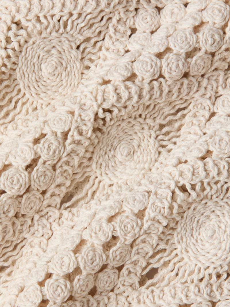L'agence - Haleigh Crochet Cover-Up Dress - Natural