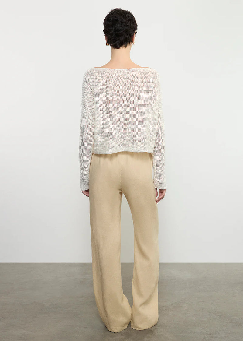 Enza Costa - Linen Everywhere Pant - Blonde