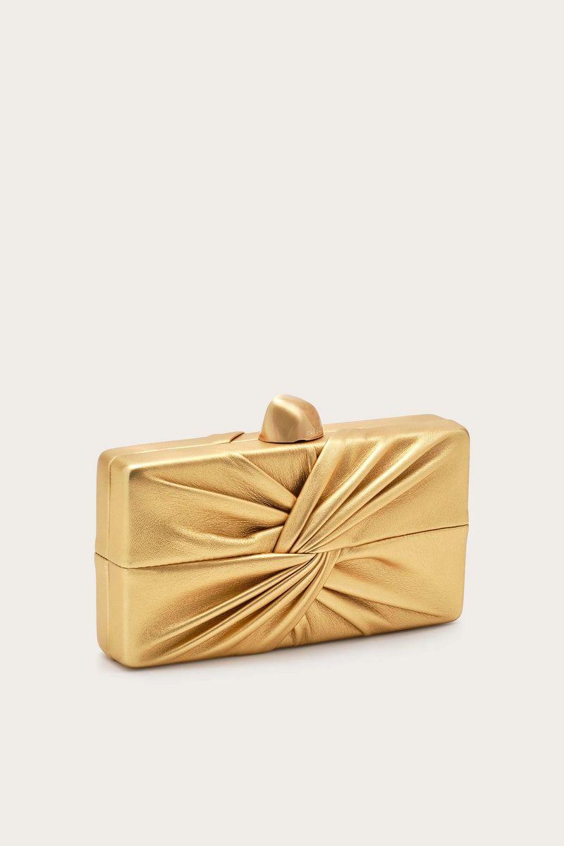 Cult Gaia - Lisse Clutch - Matte Brass