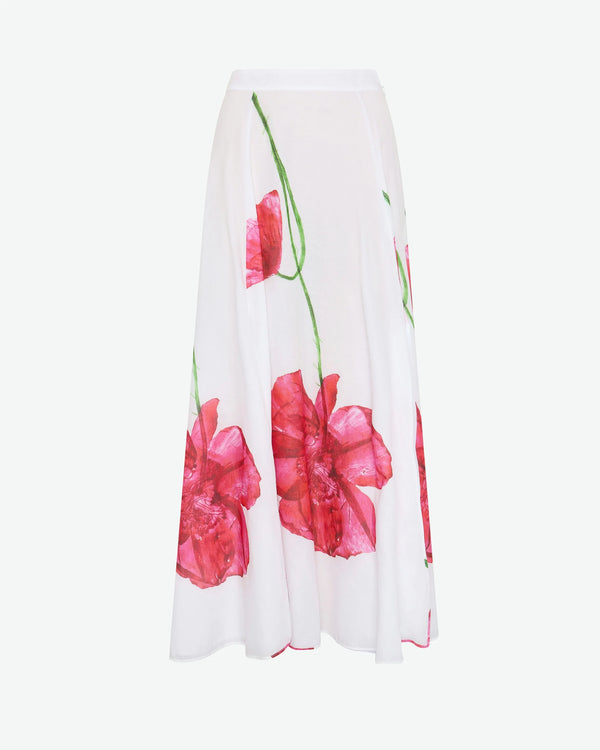 Charo Ruiz - Long Skirt Ventine - White