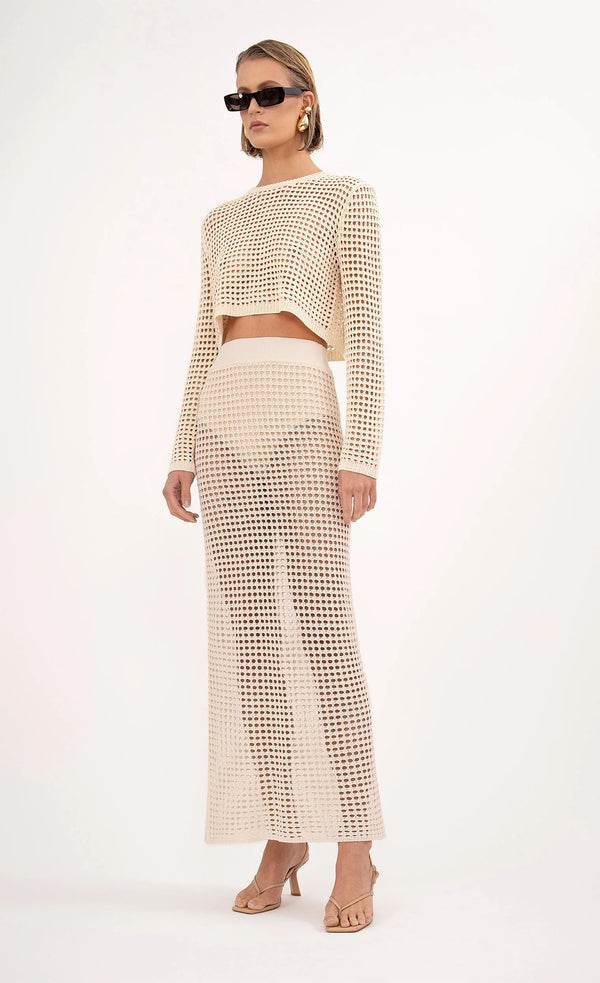 Nonchalant - Jovi Crop - Beige