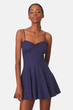 LoveShackFancy - Shai Dress - Navy