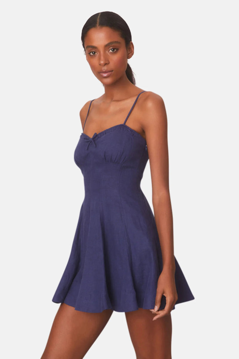 LoveShackFancy - Shai Dress - Navy