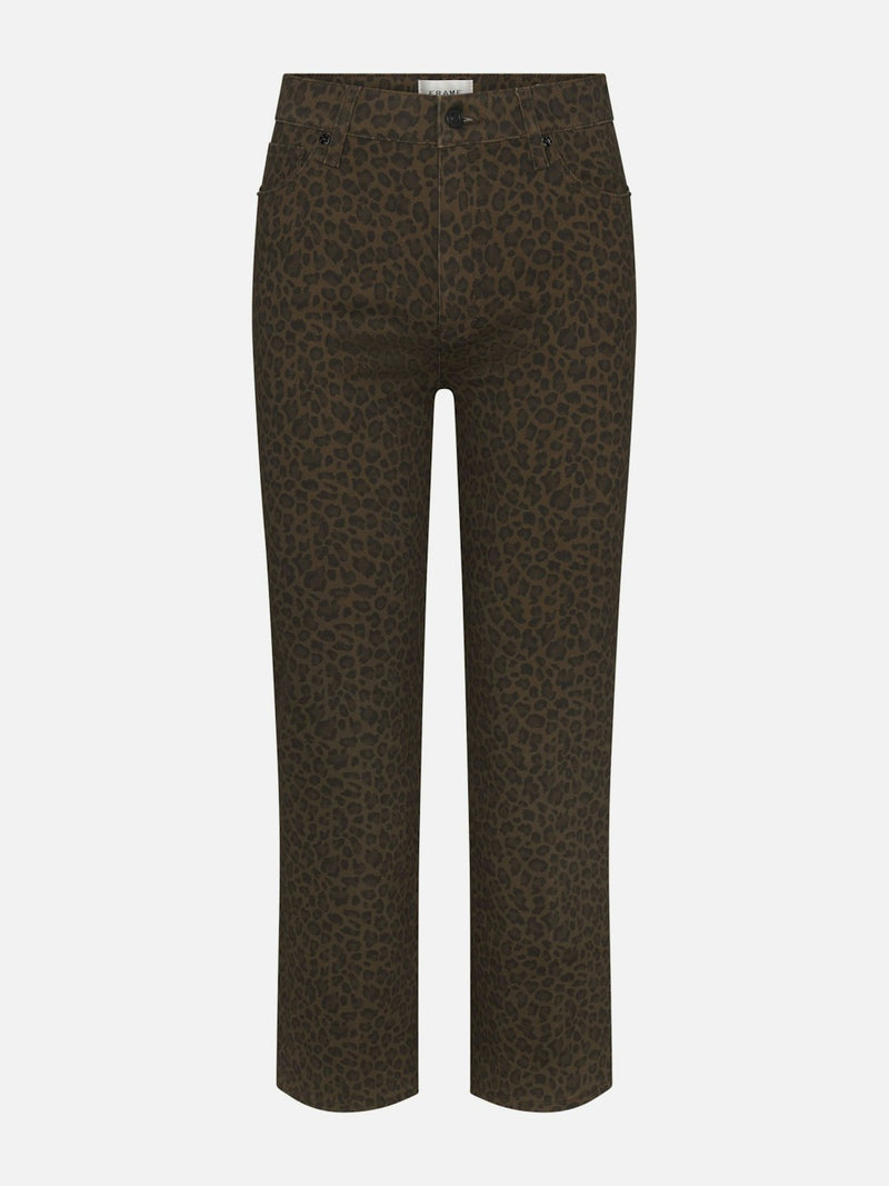 Frame - Le Sleek Straight - Leopard