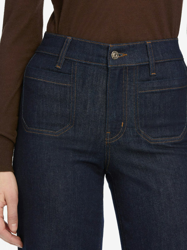 Frame - Le Slim Palazzo Modernist Pocket - Rinse