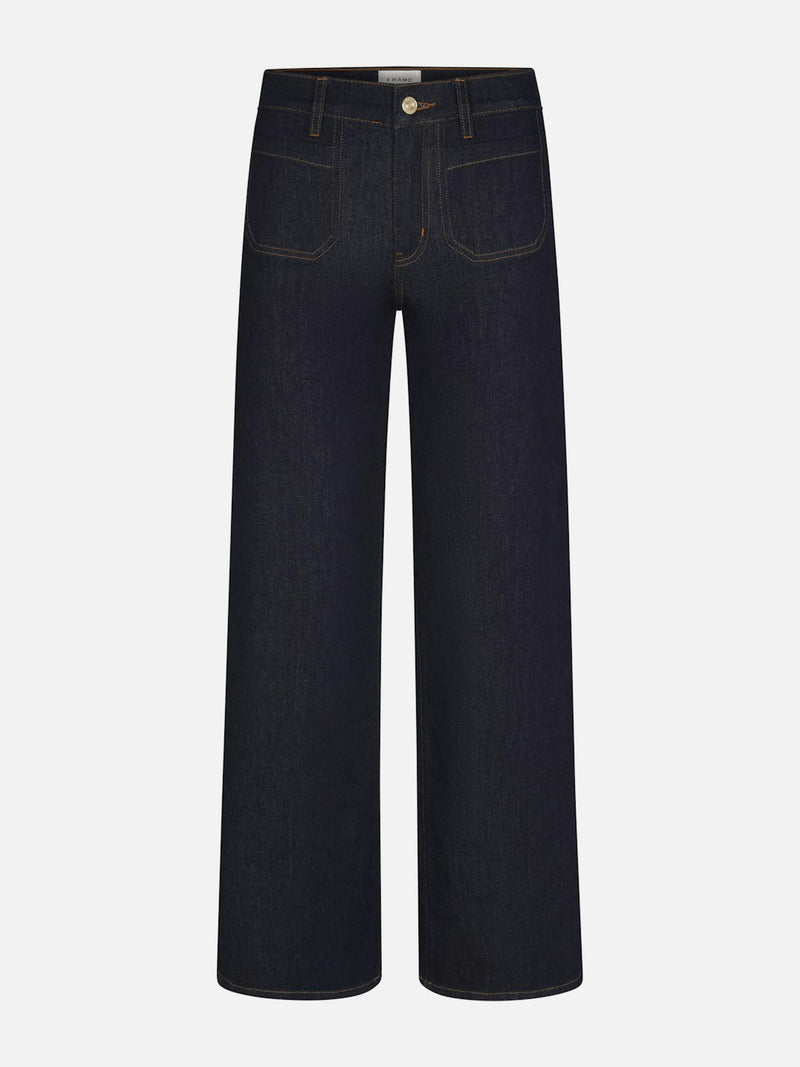 Frame - Le Slim Palazzo Modernist Pocket - Rinse