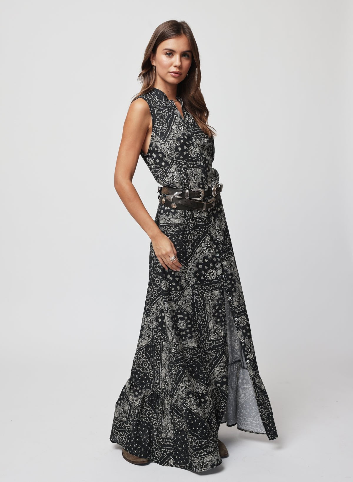 black bandana dress Bandana Dress main image 1