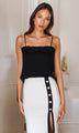 Generation Love - Leah Lace Combo Cami - Black