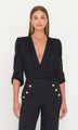 Generation Love - Lehti Jersey Bodysuit - Black