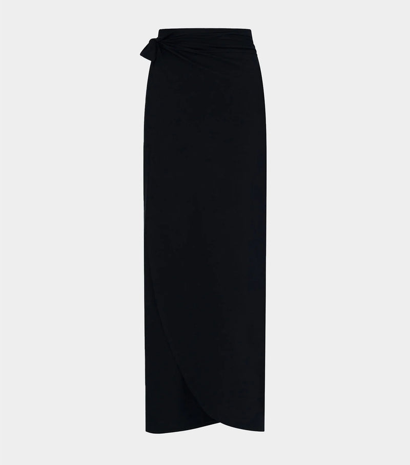 Hunza G - Long UPF 50+ Sarong - Black