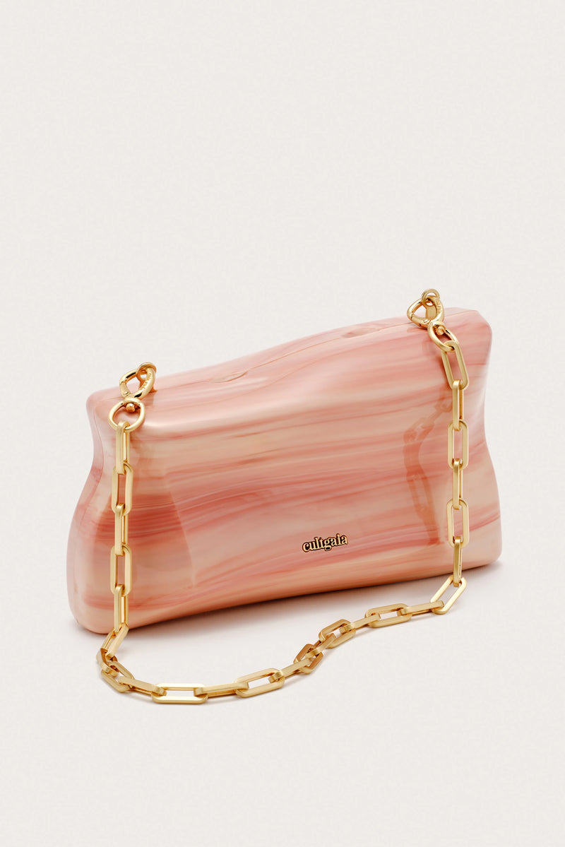 Cult Gaia - Malaya Clutch - Rose Water