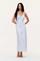 Loveshackfancy - Manuela Silk-Blend Maxi Slip Dress - Seabreeze Blue