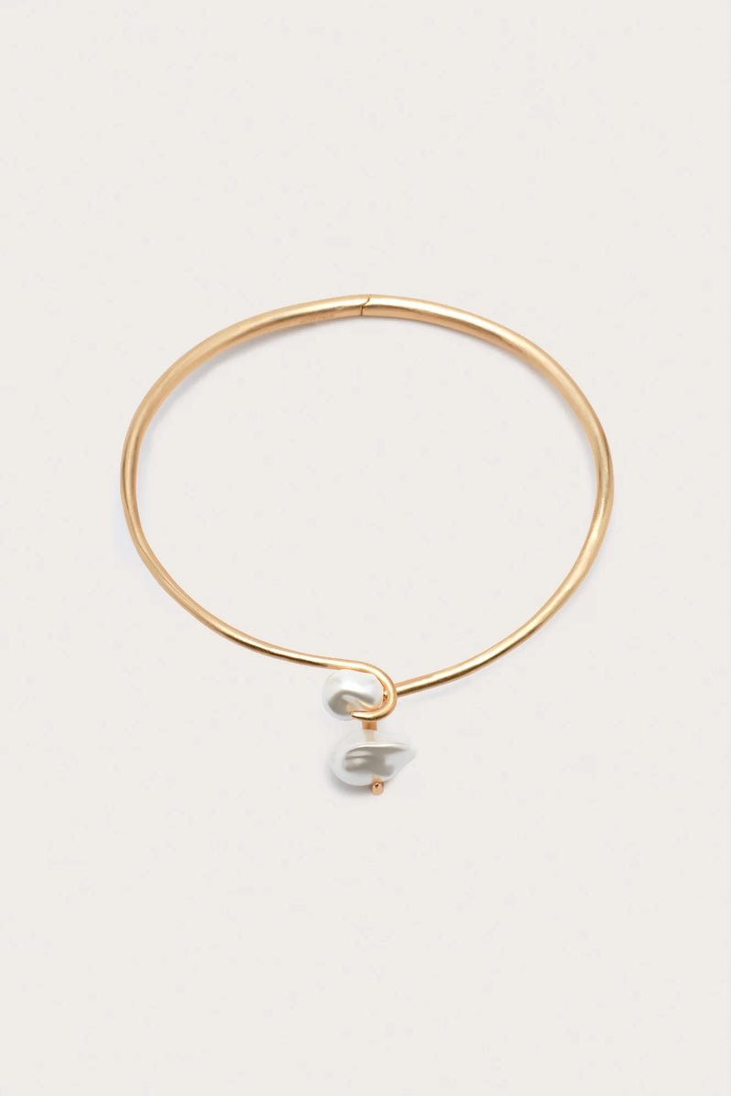 Cult Gaia - Marais Choker - Matte Brass