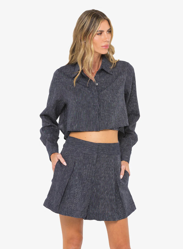JBQ - Rennick Top - Midnight Stripe