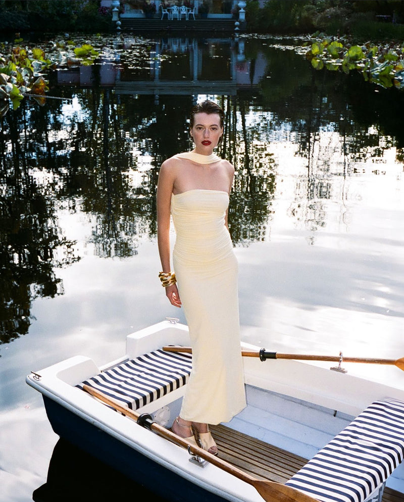 Maygel Coronel - Mulett Dress - Vanilla
