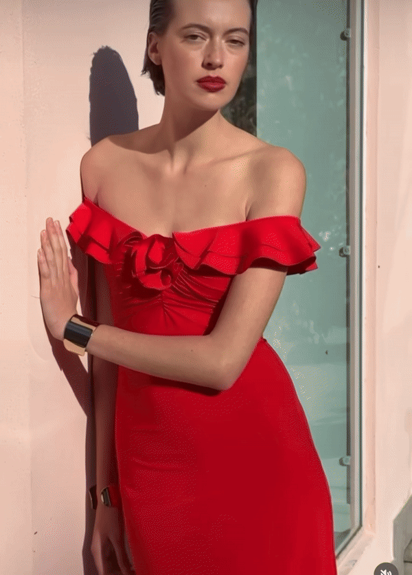 Maygel Coronel - Sortilegio Dress - Red