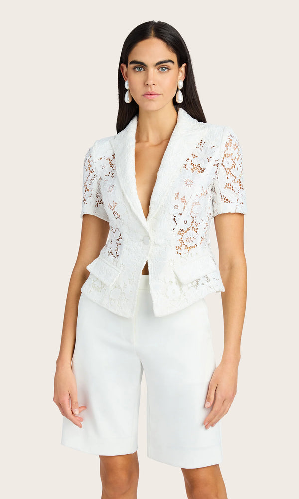 Generation love - Melbourne Lace Blazer - White
