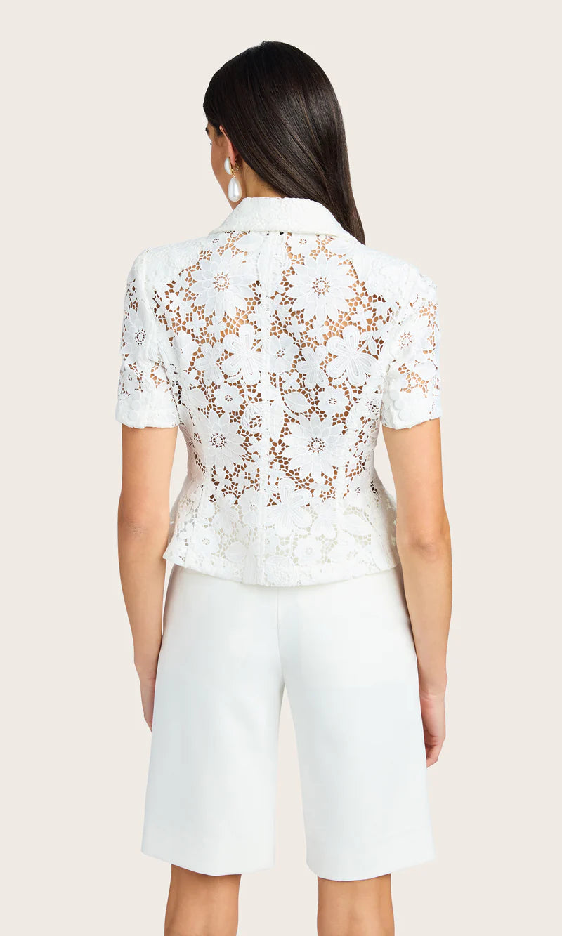 Generation love - Melbourne Lace Blazer - White