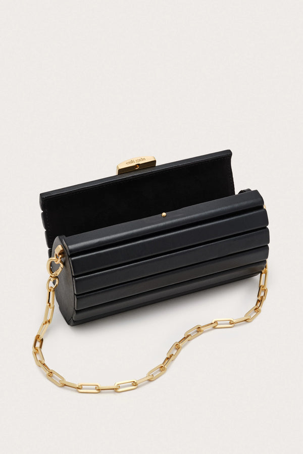 Cult Gaia - Mini Rolie Polie Clutch - Black