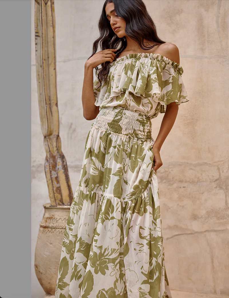 Misa - Polly Skirt - Green Goddess