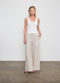 Linen Cropped Summer Pant