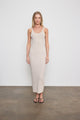 Military Rib Slim Tank Dress