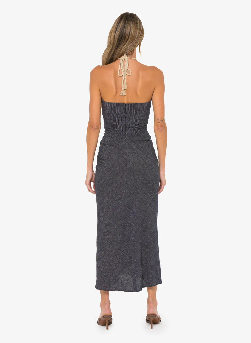 JBQ - Montauk Dress - Midnight Stripe