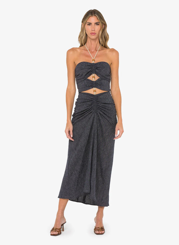 JBQ - Montauk Dress - Midnight Stripe