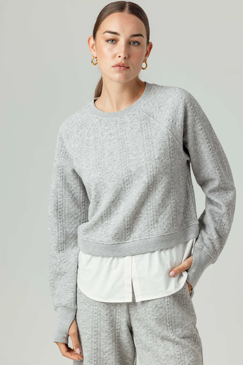 Sundays - Mor Pullover - Heathered Grey