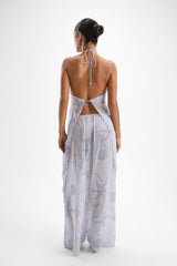 Coral Seashell Drape Top - Ephemeral