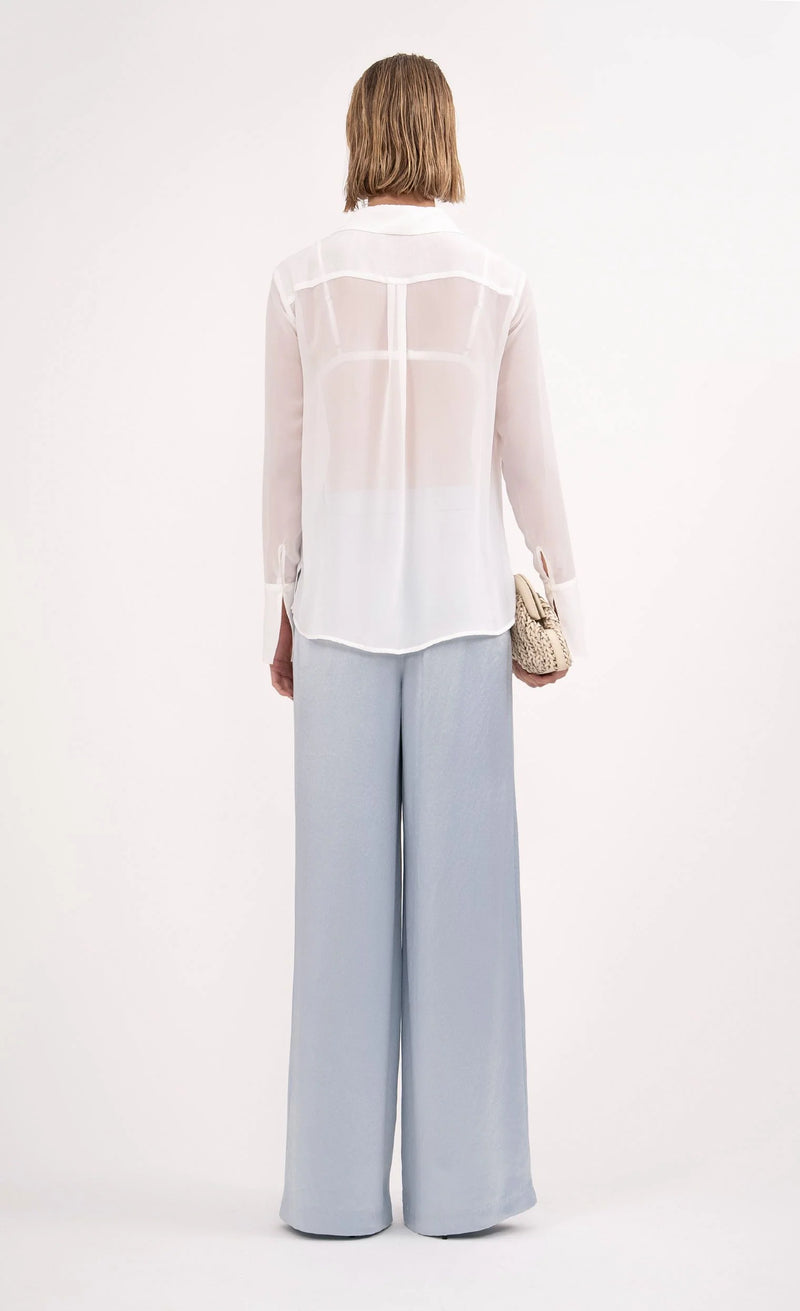 Nonchalant - Val Blouse Set - White