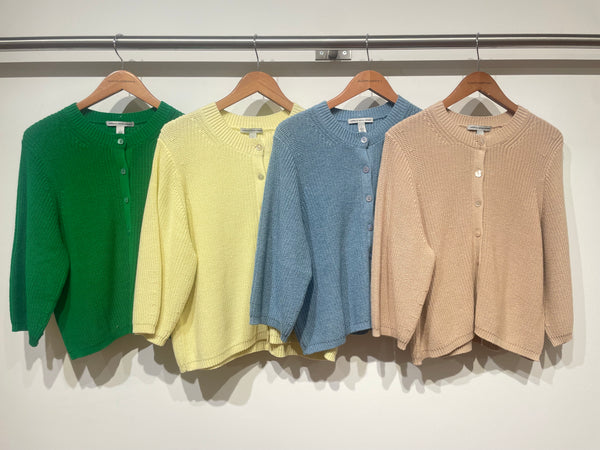 Elbow Sleeve Shaker Cardigan