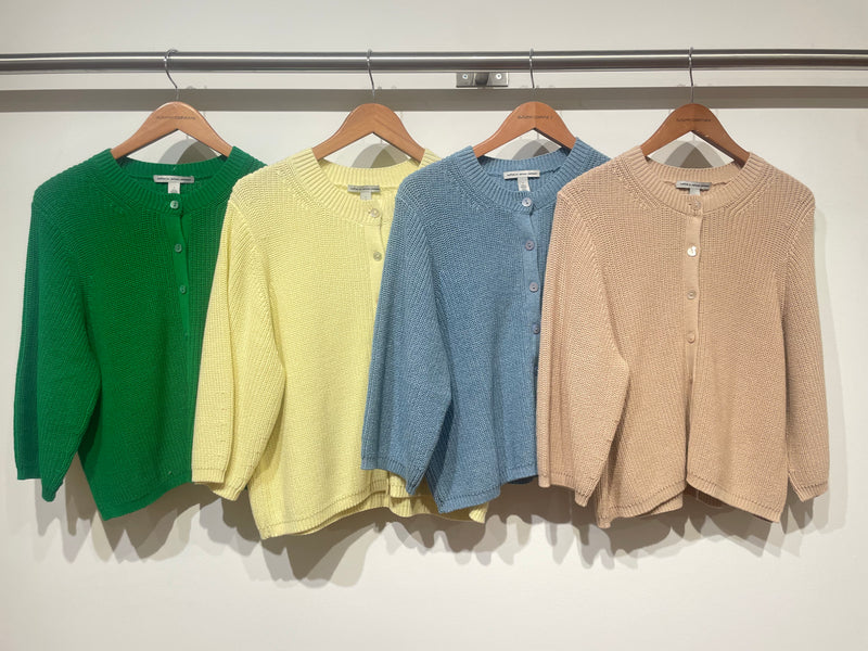 Elbow Sleeve Shaker Cardigan