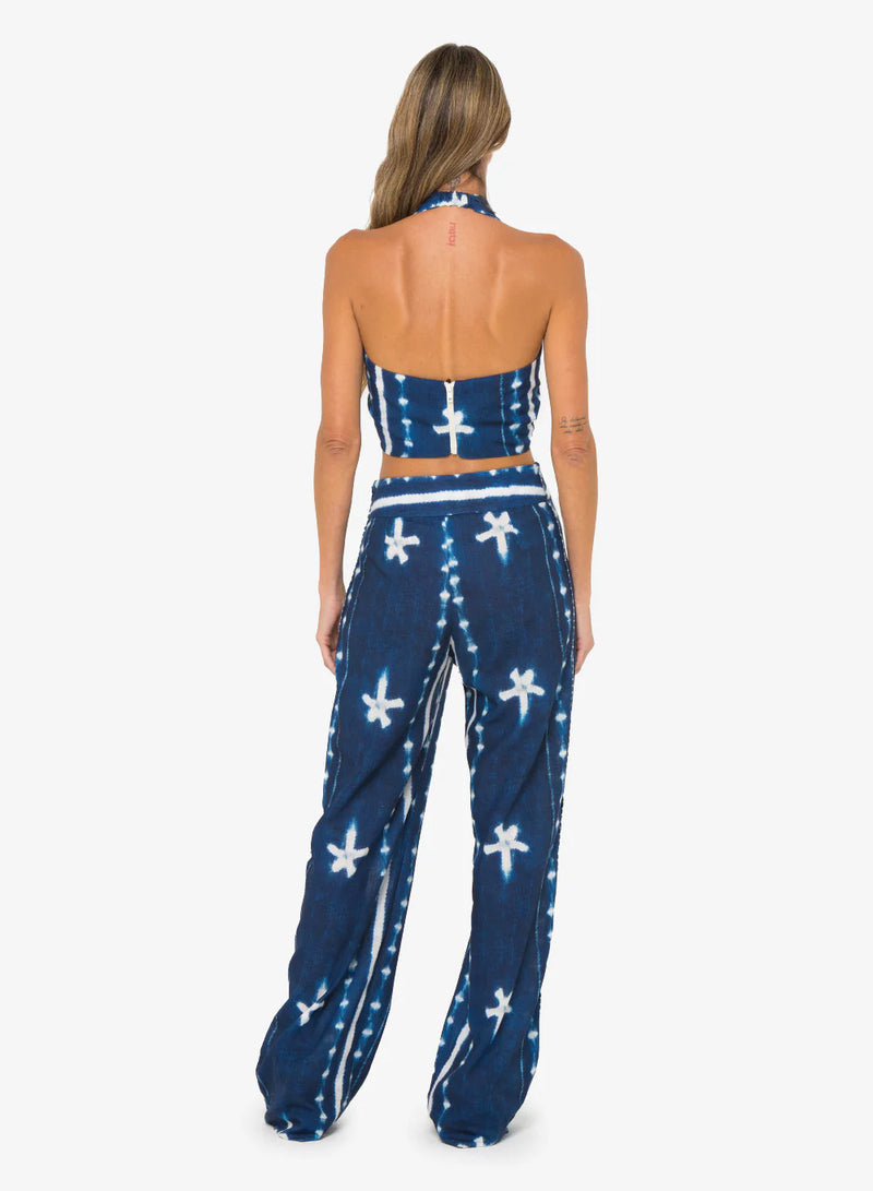 JBQ - Aziza Pant - Indigo Shibori