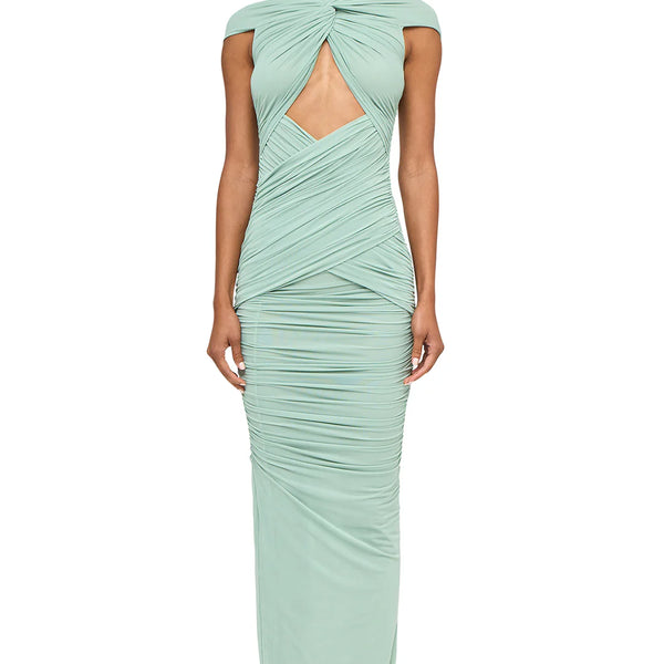 nasha satin dress Ronny Kobo