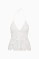 Loveshackfancy - Neria Top - Optic White