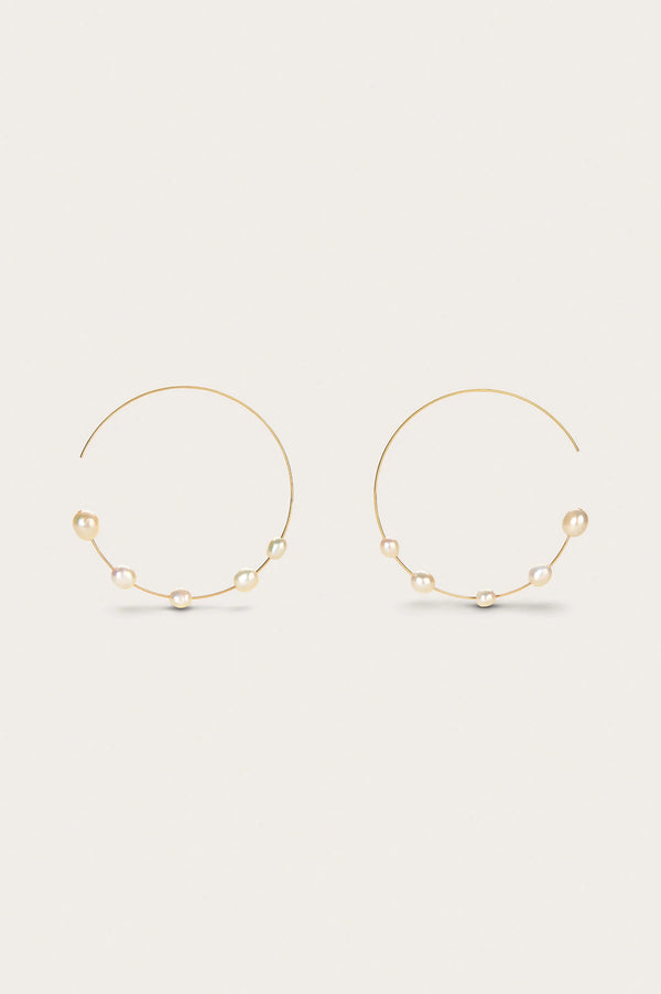 Cult Gaia - Nubia XL Earrings - Pearl