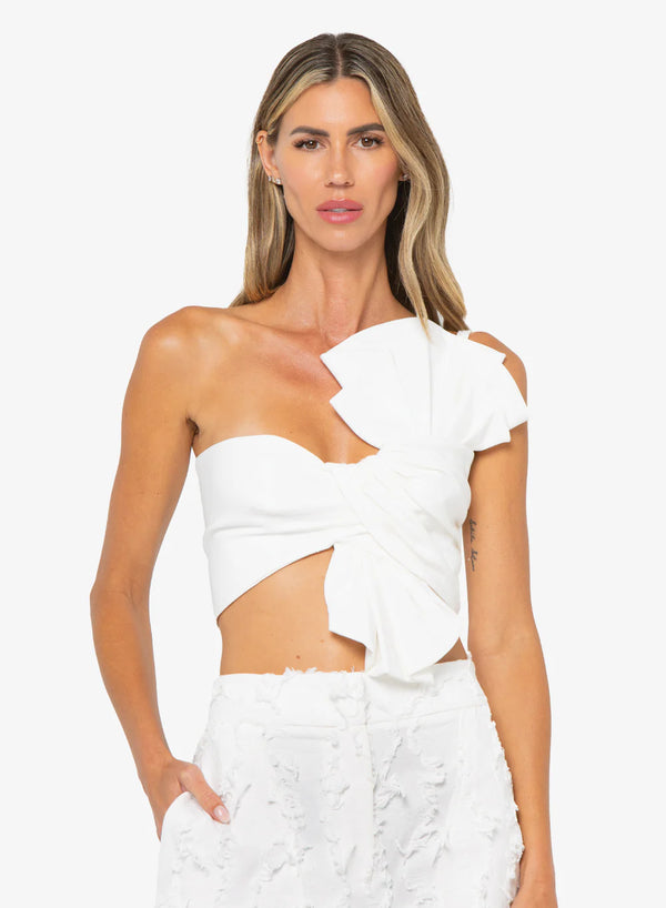 Just Bee Queen - Oyster Top - Off White