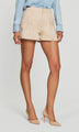 Generation Love - Oria Cotton Sateen Bubble Shorts - Light Khaki