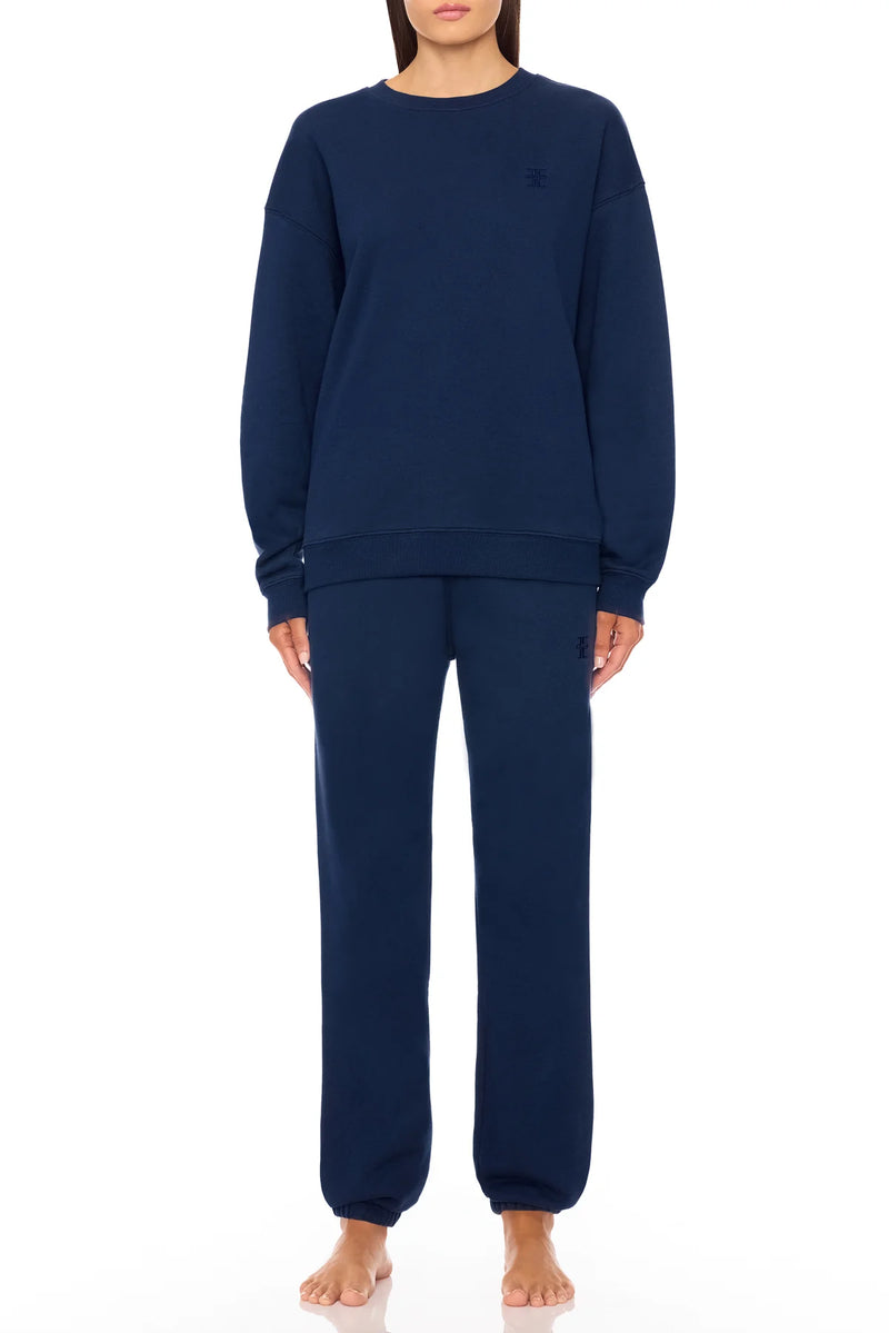 Eterne - Classic Sweatpants - Navy