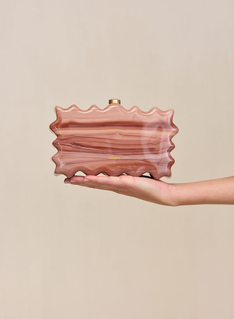 Cult Gaia - Paloma Clutch - Sour Cherry