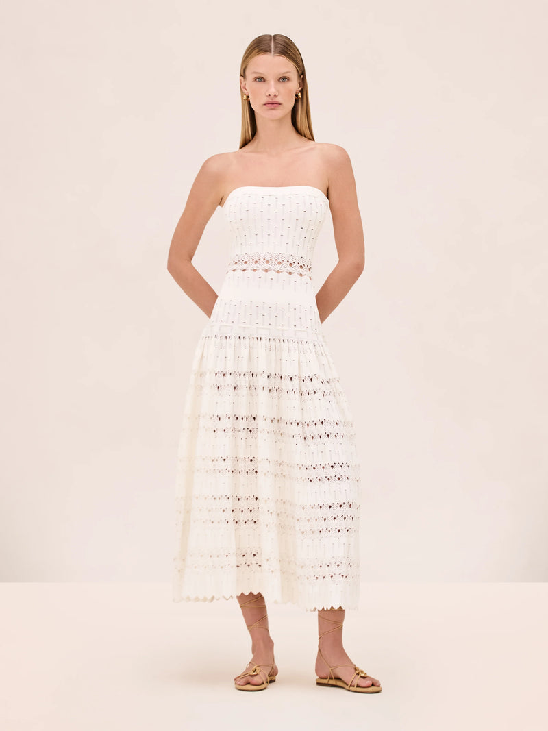 Alexis - Payge Dress - White Alexis - Payge Dress - White