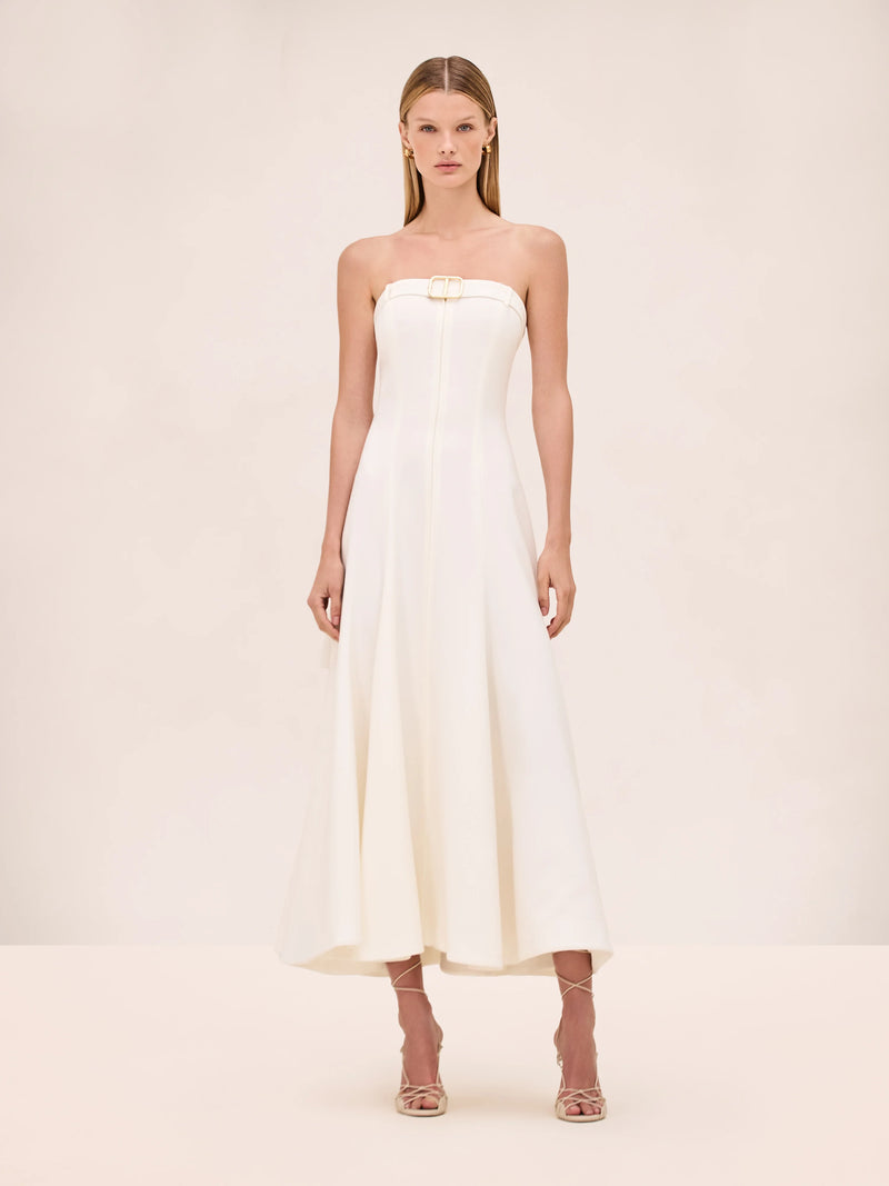 Alexis - Pearse Dress - White