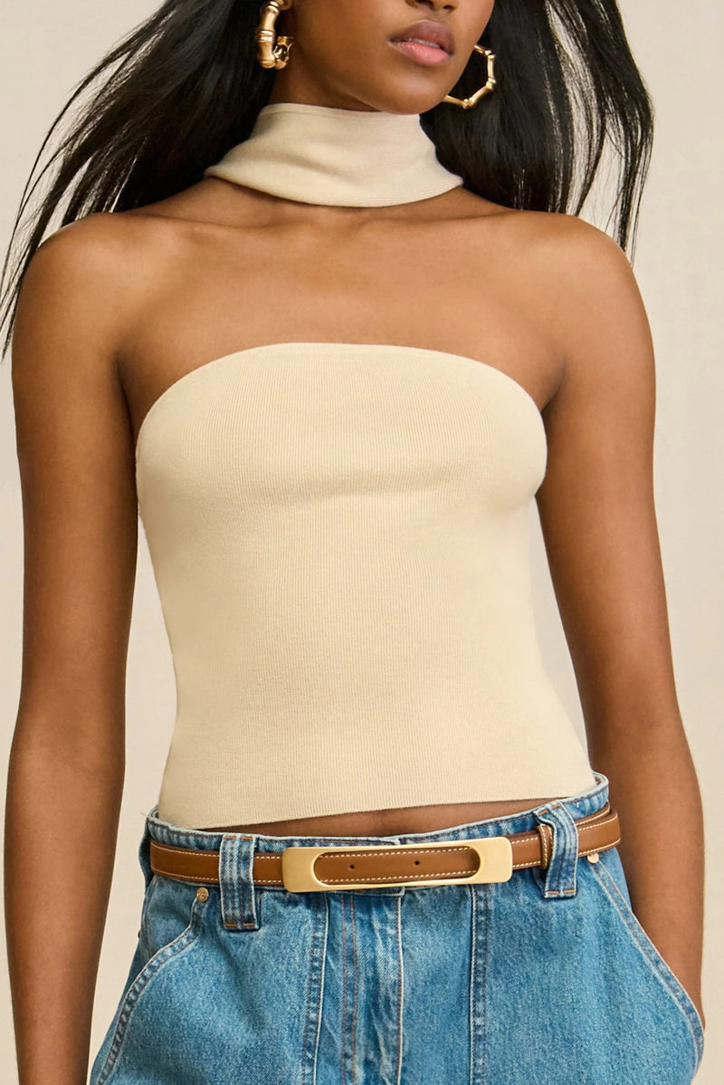 Cult Gaia - Wali Knit Top - Beach