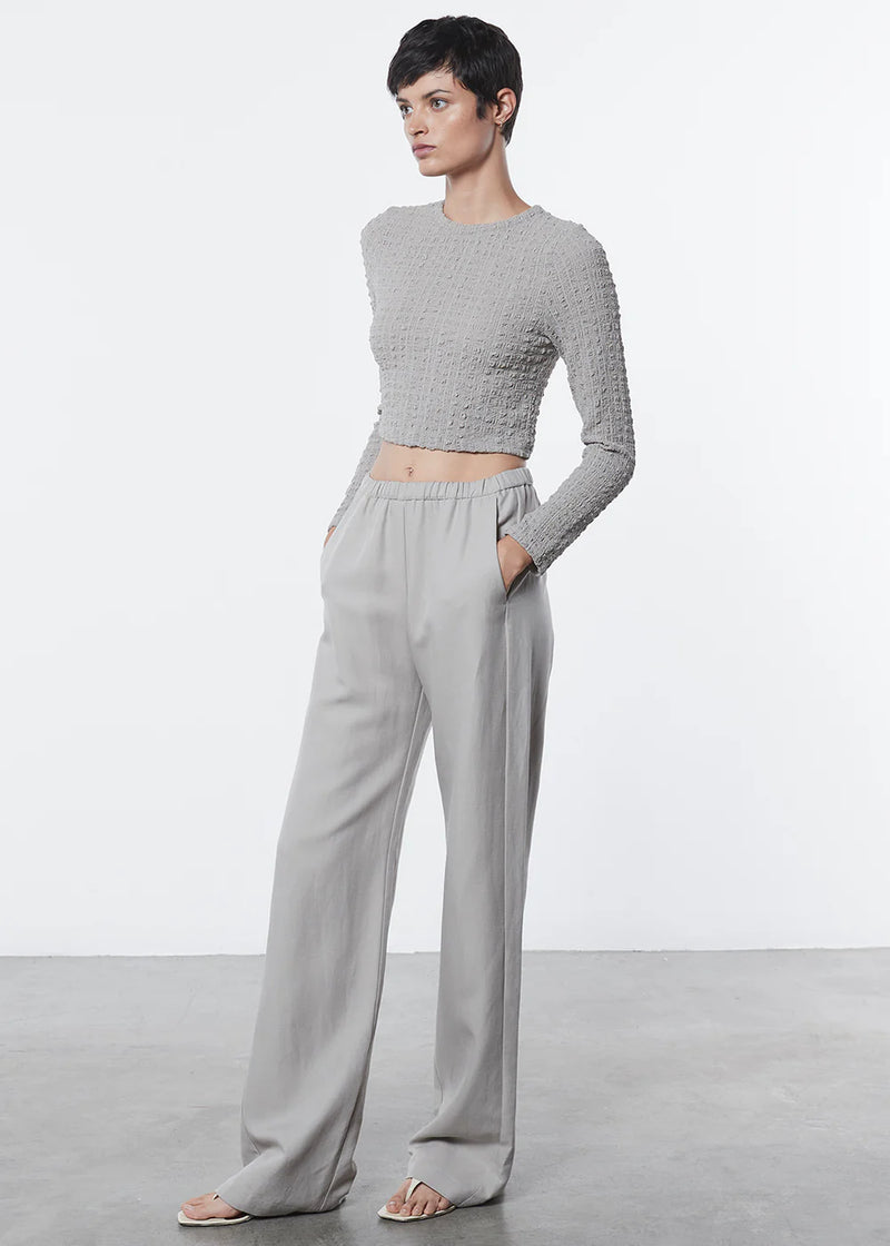 Enza Costa - Twill Everywhere Pant - limestone