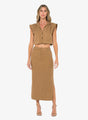 JBQ - Reese Skirt - Caramel